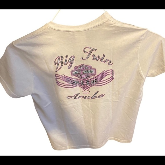 Hd Vintage Harley Davidson Aruba T Shirt size Medium - Picture 2 of 6
